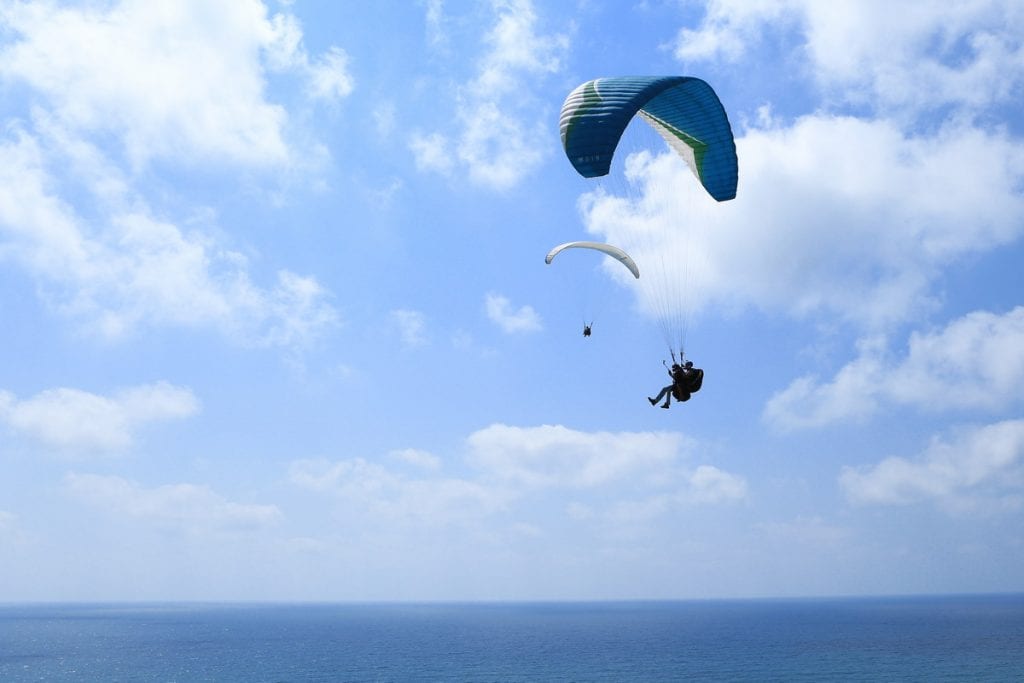 paragliding Netanya