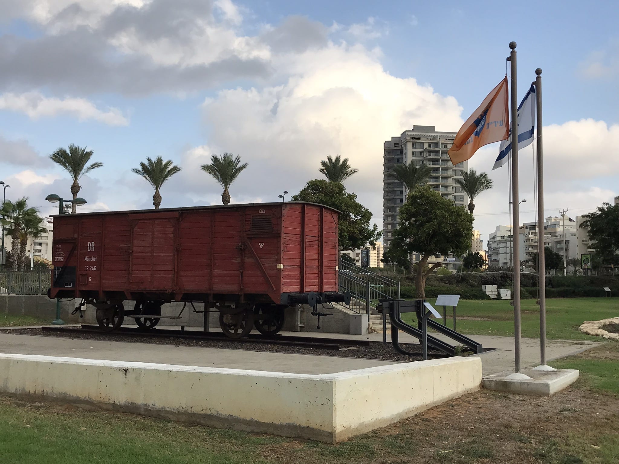 Мемориальный вагон памяти жертв Холокоста